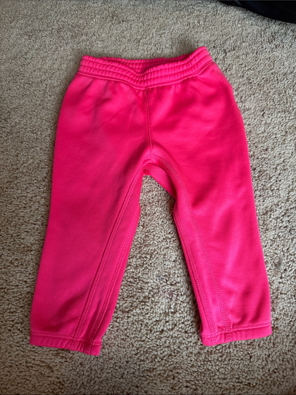 Nike Dri-Fit Toddler Bright Pink Fleece Joggers